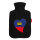 Wärmflasche Liechtenstein Flagge Herz