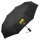 Regenschirm Litauen Flagge Herz 98cm Schwarz