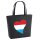 Filzshopper Luxemburg Flagge Herz, 22 Liter