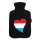 Wärmflasche Luxemburg Flagge Herz