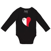 Baby Body Malta Flagge Herz