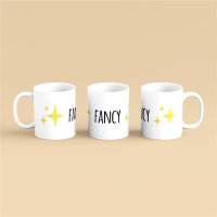 Kaffeetasse Fancy Emoji Weiß 330ml