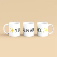 Kaffeetasse Schabanack Emoji Weiß 330ml