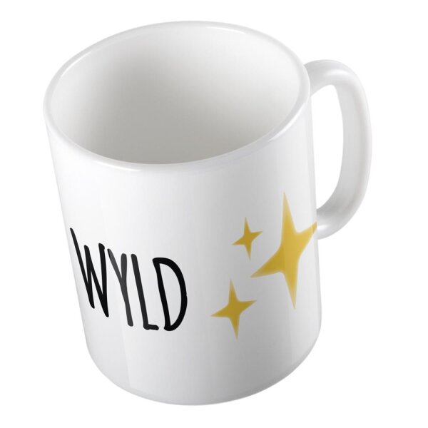 Kaffeetasse Wyld Emoji Weiß 330ml