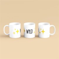 Kaffeetasse Wyld Emoji Weiß 330ml
