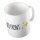 Kaffeetasse No Front Emoji Weiß 330ml