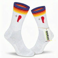 Unisex Socken Malta Flagge Herz Baumwolle