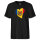 Herren T-Shirt Moldau Flagge Herz