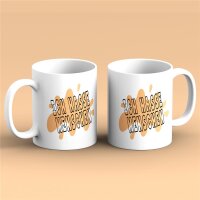 Kaffeetasse Ich hasse Menschen Weiß 330ml