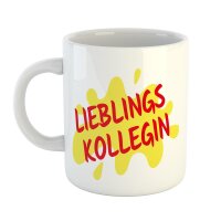 Kaffeetasse Lieblings Kollegin Weiß 330ml