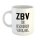 Kaffeetasse ZBV Zur besonderen Verfügung Weiß 330ml