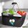 Einkaufskorb faltbar San Marino Flagge Herz 20 Liter Black