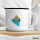 Emaille Tasse San Marino Flagge Herz 300ml Vintage