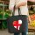 Filz Shopper Sark Flagge Herz 22 Liter