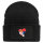 Beanie mit Patch Serbien Flagge Herz Black