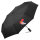 Regenschirm Serbien Flagge Herz 98cm Schwarz