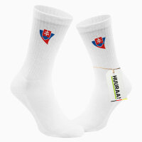 Unisex Socken Slowakei Flagge Herz Baumwolle