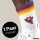 Unisex Socken Slowakei Flagge Herz Baumwolle