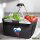 Einkaufskorb faltbar Slowenien Flagge Herz 20 Liter Black