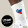 Unisex Socken Slowenien Flagge Herz Baumwolle
