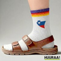 Unisex Socken Slowenien Flagge Herz Baumwolle