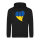 Unisex Hoodie Ukraine Flagge Herz