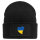 Beanie mit Patch Ukraine Flagge Herz Black