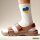 Unisex Socken Ukraine Flagge Herz Baumwolle