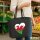 Filz Shopper Wales Flagge Herz 22 Liter
