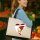 Jutetasche Amerikanisch-Samoa Flagge Herz 21 Liter Black