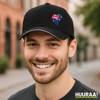 Kappe Australien Flagge Herz