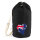 Seesack Australien Flagge Herz 20 Liter Black