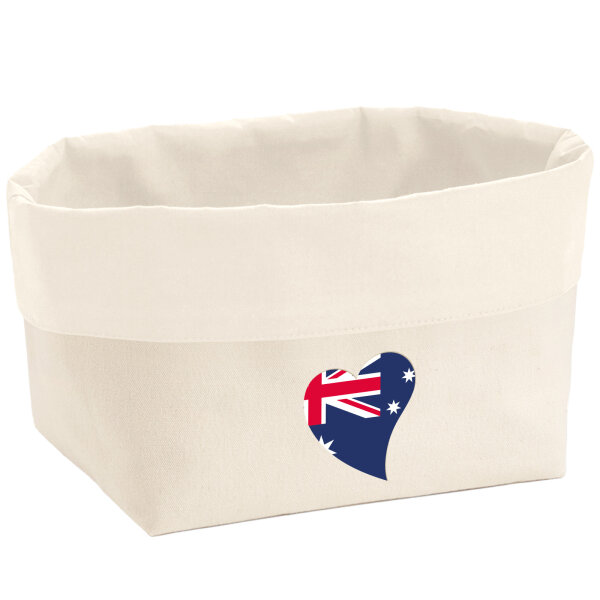Organizer Australien Flagge Herz