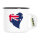 Emaille Tasse Australien Flagge Herz 300ml Vintage