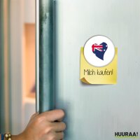 Magnet Australien Flagge Herz 59mm...