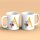 Kaffeetasse Buchstabe A Weiß 330ml