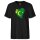 Herren T-Shirt Kokosinseln Flagge Herz