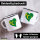 Emaille Tasse Kokosinseln Flagge Herz 300ml Vintage