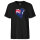 Herren T-Shirt Cookinseln Flagge Herz