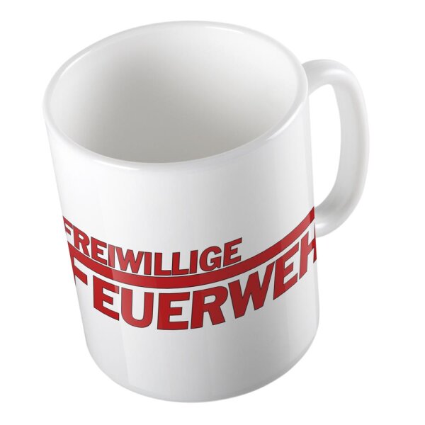 Kaffeetasse Freiwillige Feuerwehr Weiß 330ml
