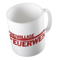Kaffeetasse Freiwillige Feuerwehr Weiß 330ml