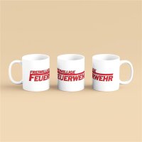 Kaffeetasse Freiwillige Feuerwehr Weiß 330ml