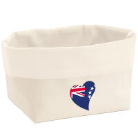 Organizer Cookinseln Flagge Herz