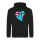 Unisex Hoodie Fidschi Flagge Herz