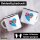 Emaille Tasse Fidschi Flagge Herz 300ml Vintage