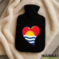 W&auml;rmflasche Kiribati Flagge Herz