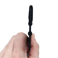 Filzrakel Schwarz 10x7,5cm 1 Stück