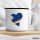 Emaille Tasse Marshallinseln Flagge Herz 300ml Vintage