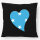 Kissen Mikronesien Flagge Herz 40x40cm