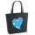 Filz Shopper Mikronesien Flagge Herz 22 Liter